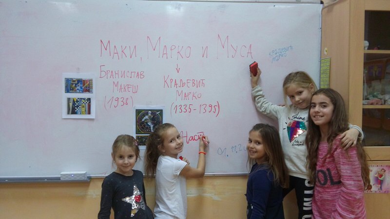 Ликовна радионица Центра за културу Гроцка у Калуђерици